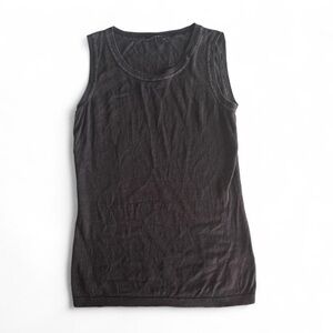 Lafayette 148 New York Brown Tank Top